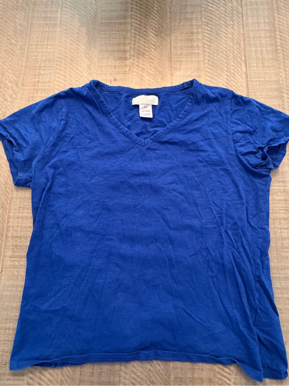 Classic V-Neck Tee - Blue